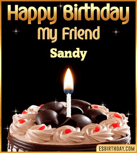 Happy Birthday Sandy GIF 🎂 Images Animated Wishes【28 GiFs】