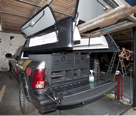 pickup truck cap with side storage - Google Search | TRUCKVAULT ... | Truck caps, Pickup trucks ...