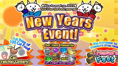 The Battle Cats New Years Celebration Update Is Here - Droid Gamers