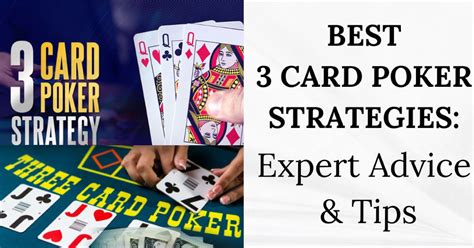 Three Card Poker Strategies That You Must Know In 2024