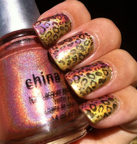 Glam Polish: Friday Challenge: Animal Print Nails