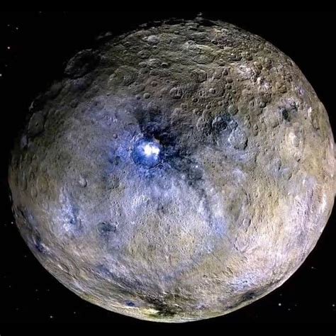 Mysterious bright spots on dwarf planet Ceres suggest it's an active ...