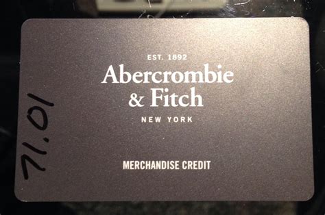 Amazon.com: Abercrombie & Fitch Gift Card for $71.01