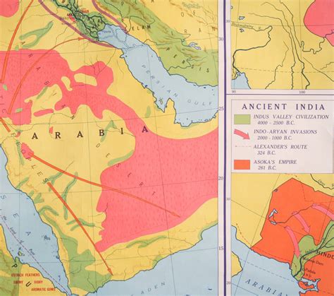 vintage map, cradles of civilization by bonnie and bell | notonthehighstreet.com