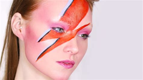 David Bowie Lightning Makeup Tutorial | Saubhaya Makeup