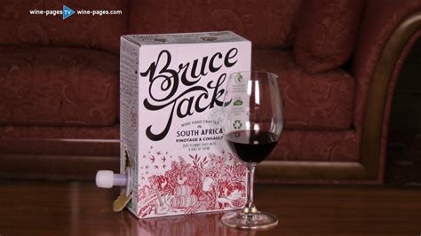 Review of Bruce Jack Cinsault 1.5-litre bag-in-box wine in 2021 | Wine box, Wine, Box