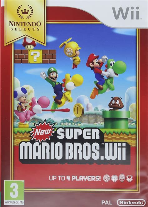 Amazon.com: Nintendo Selects: New Super Mario Bros. Wii (Nintendo Wii) : Video Games