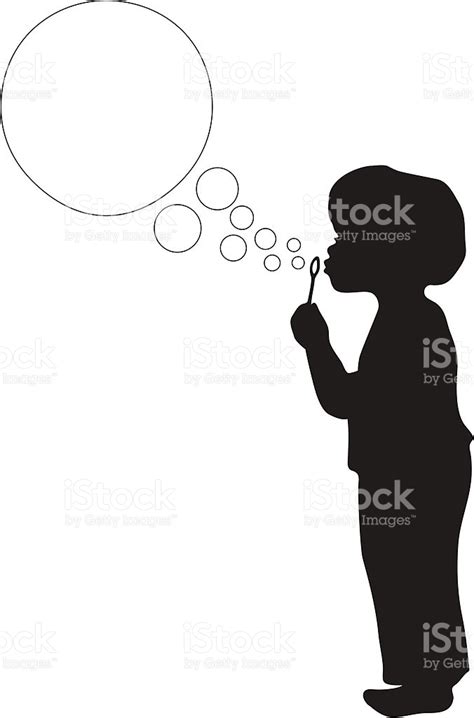 kids blowing bubbles silhouette clipart 20 free Cliparts | Download ...