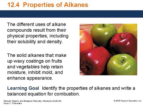 12 4 Properties of Alkanes The different uses