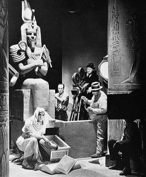 The Mummy (1932), behind the scenes. : r/OutoftheTombs