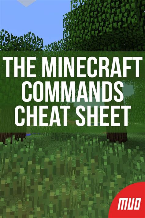 the minecraft commands and how to use them