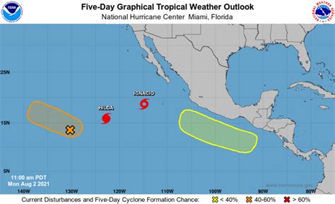 Hurricane Center Eyeing Disturbance in Atlantic, Many in the Pacific