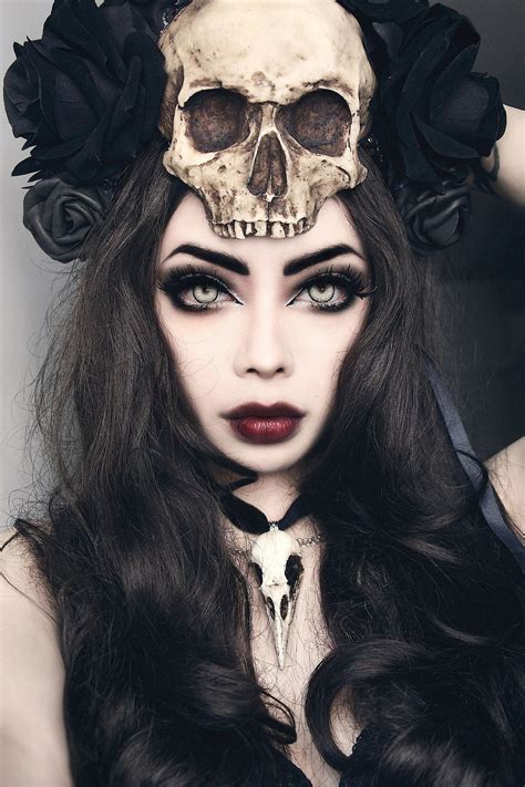 Pin by Vicky on My love | Goth makeup, Witch makeup, Gothic girls