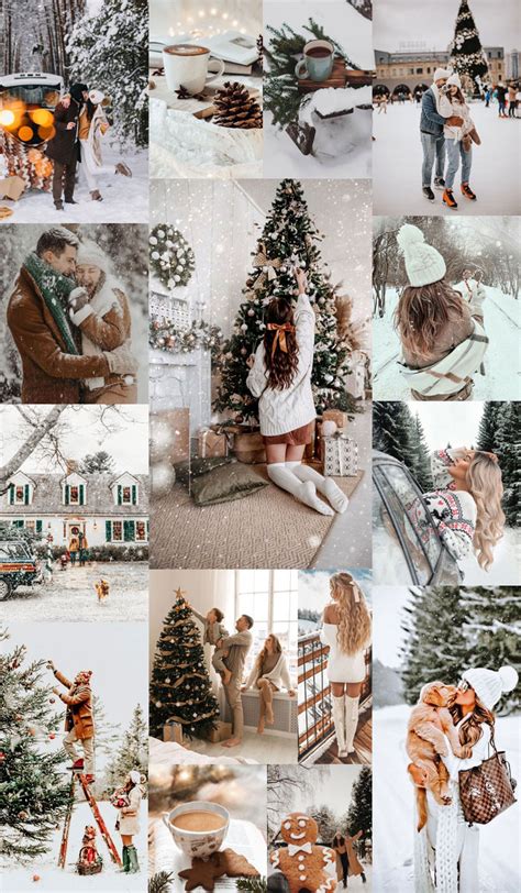 20+ Christmas Collage Aesthetic Ideas : Neutral Christmas Aesthetic Collage 1 - Fab Mood ...