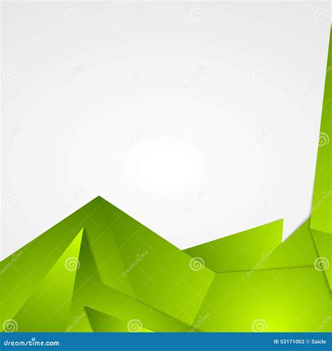 Bright Green Abstract Background Design Stock Vector - Illustration of hitech, card: 53171002