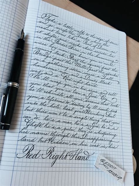 Perfect Handwriting Examples That Were Too Good Not To Share(photos ...