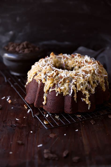 German Chocolate Bundt Cake - Broma Bakery