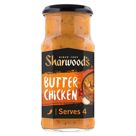 Sharwood's Butter Chicken Mild Curry Sauce 420g | Indian and Curry Sauces | Iceland Foods