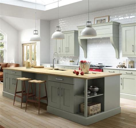 Light Grey Green Kitchen Cabinets - cursodeingles-elena