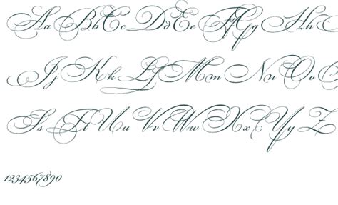 Fancy Cursive Letters | Template Business