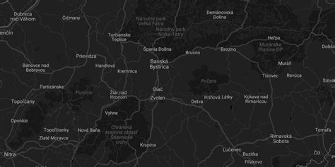 Dark mode for Google Static Maps - Bufferwall