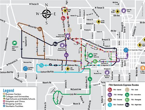 FSU / Seminole Express Routes | StarMetro