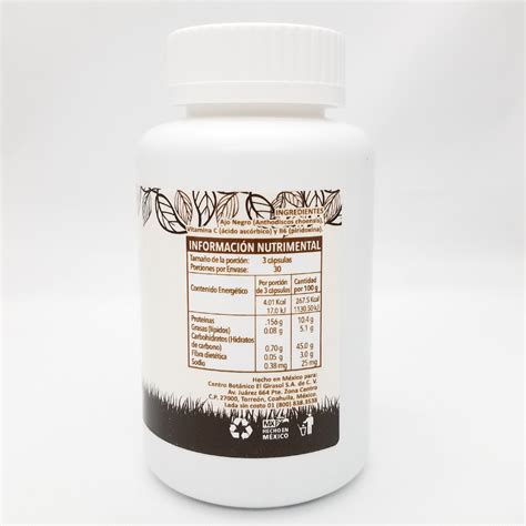 Aged Black Garlic Supplement 90 Capsules Bottle - SoloVital