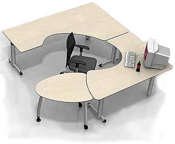 Ultimate surround desk | Ergonomic office furniture The Ulti… | Flickr