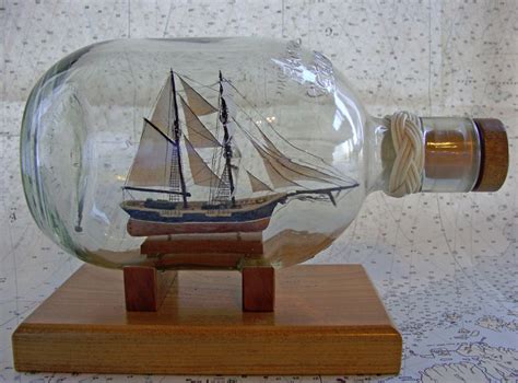 Ship in a bottle | Ship in bottle, Bottle art, Boat in a bottle