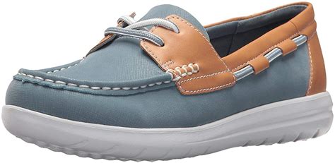 Women's Shoes Boat & Deck Shoes Clarks Womens Jocolin Vista Boat Shoe ...