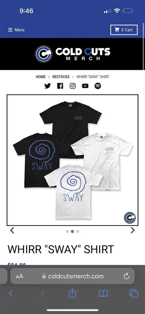 Whirr merch restock : r/whirr