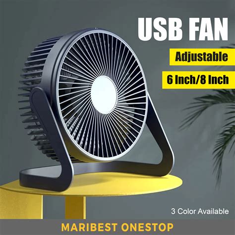 USB Fan Portable Fan Camping Fan Mini USB Desktop Fan Office Table Fan ...