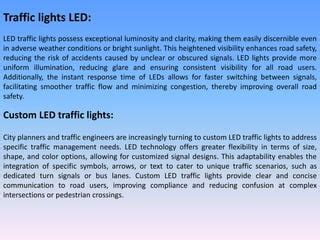 Revolutionizing Traffic Management: The Advantages of LED Traffic Lights | PPT