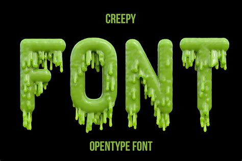 Creepy Font :: Behance