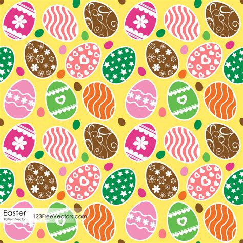 Free Easter Eggs Seamless Pattern Vector by 123freevectors on DeviantArt