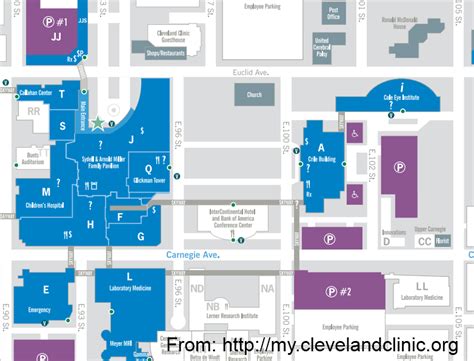 Map Of Cleveland Clinic | World Map 07