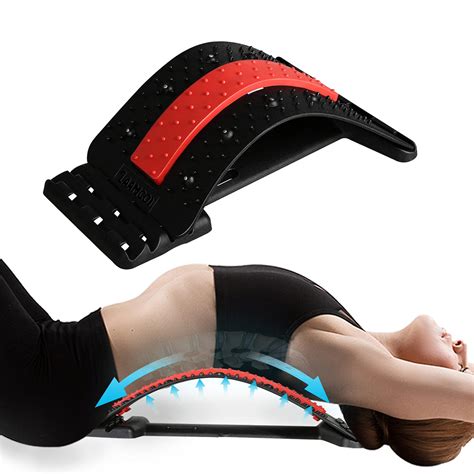 Buy Laamcoi Back Stretcher, Back Cracker for Back Pain , Multi-Level Lower Back Massager with ...