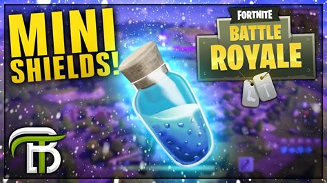 NEW MINI SHIELD POTIONS (Fortnite Battle Royale) | OpTicBigTymeR - YouTube