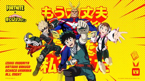 Fortnite x My Hero Academia ile Kahraman Olun!