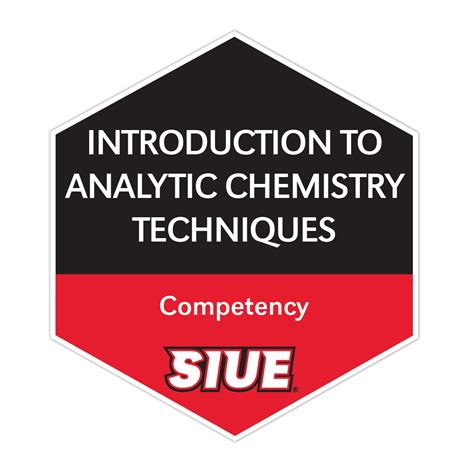 Introduction to Analytical Chemistry Techniques - Credly