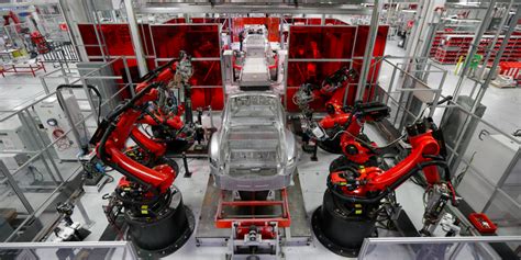 A Rare Look Inside Tesla's Electric Car Factory - Business Insider