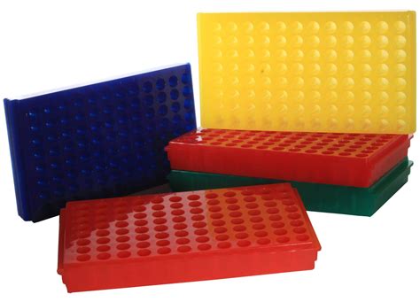 Bio Plas 96-Well Autoclavable Polypropylene Reversible Micro Tube Racks