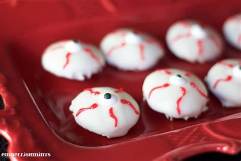 Halloween Recipes Eyeballs - Embellishmints