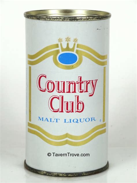 Item #34750 1961 Country Club Malt Liquor Flat Top Can 52-03