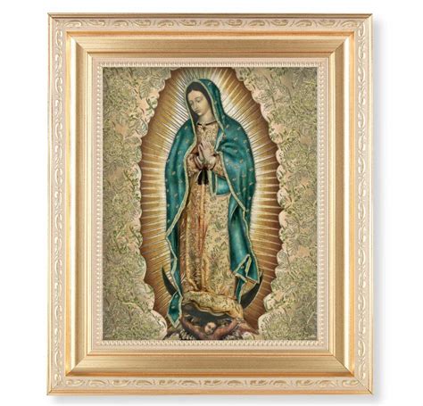 Our Lady of Guadalupe Gold Framed Art - Buy Religious Catholic Store