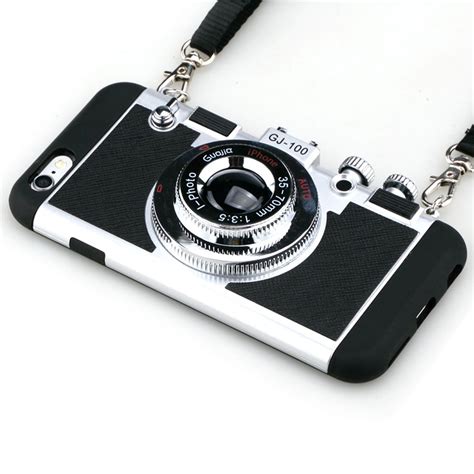 3D CAMERA DESIGN New Cute Phone Cover Case w Strap Accessories For ...