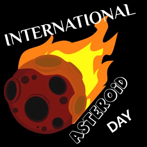 International Asteroid Day poster Template | PosterMyWall