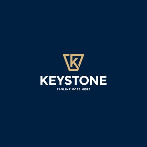 Keystone logo or icon design 7119818 Vector Art at Vecteezy