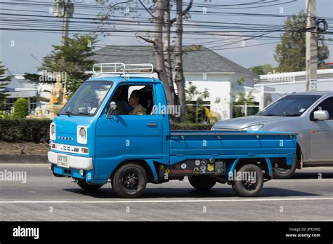 CHIANG MAI, THAILAND -JANUARY 27 2017: Private Mini Truck of Daihatsu ...