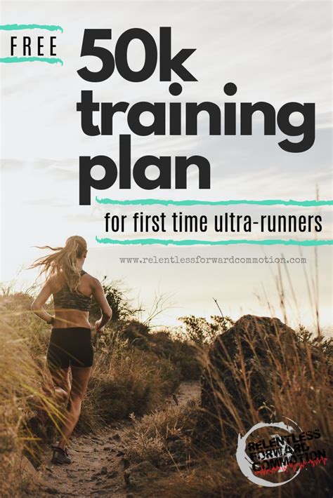 (Free) Beginner 50K Ultramarathon Training Plan & Guide | Running ...